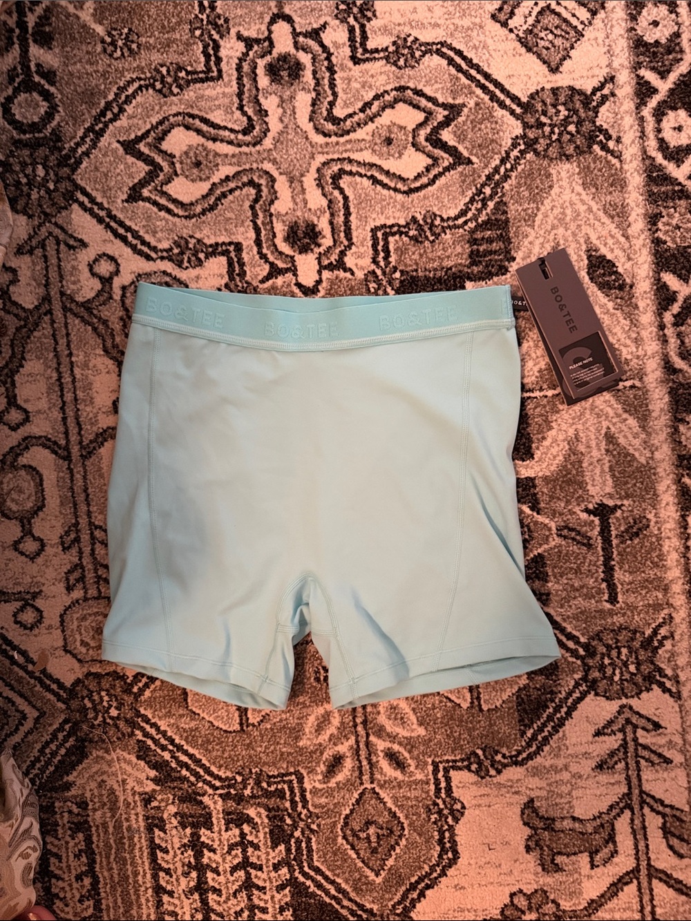 Bo and tee nwt Light Blue Women's Active Shorts